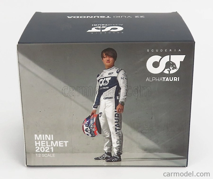 Mini helmet Arai helma F1 At02 Honda Ra620h Team Alpha Tauri N 22 1:2