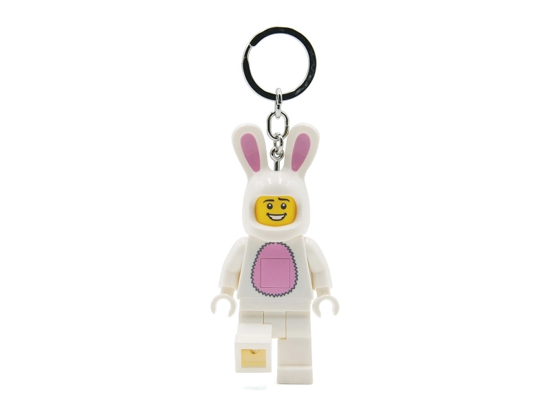 LEGO svietiaca kľúčenka – Ikonický zajačik