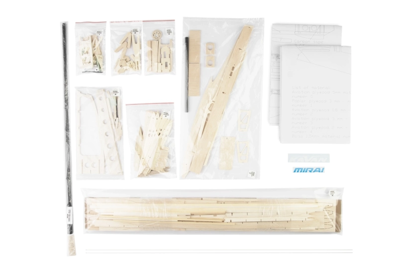 RC letadlo KAVAN Mirai větroň kit 1995mm