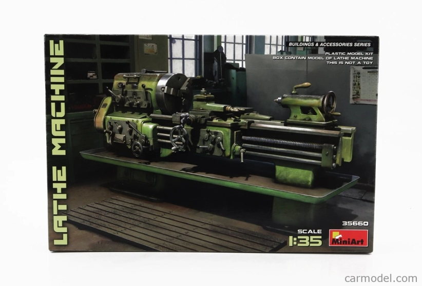 Miniart Accessories Lathe Machine 1:35 /