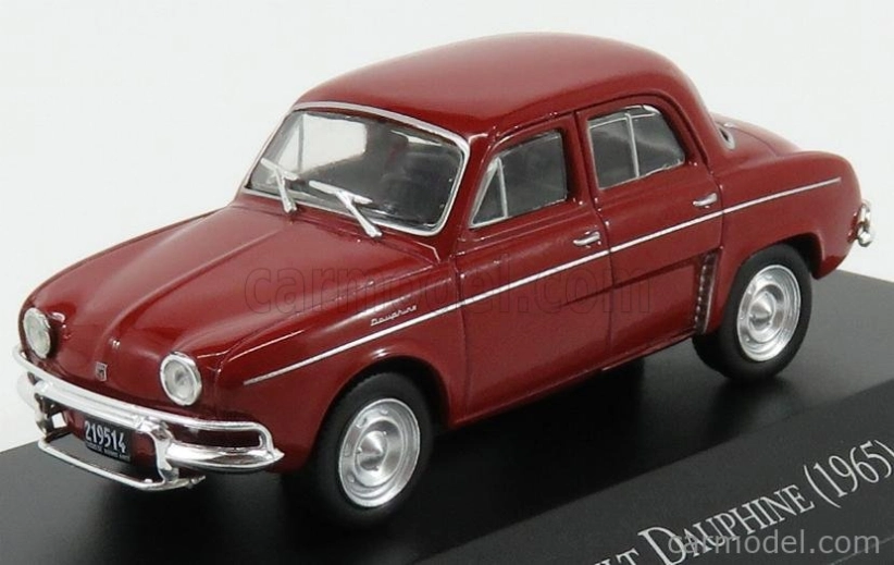 Edicola Renault Dauphine 1965 1:43 Červená