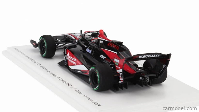 Spark-model Dallara Sf23 Trd 01f Team Rookie Racing N 14 Super Formula Season 2024 Kazuya Oshima 1:43 Černá Červená