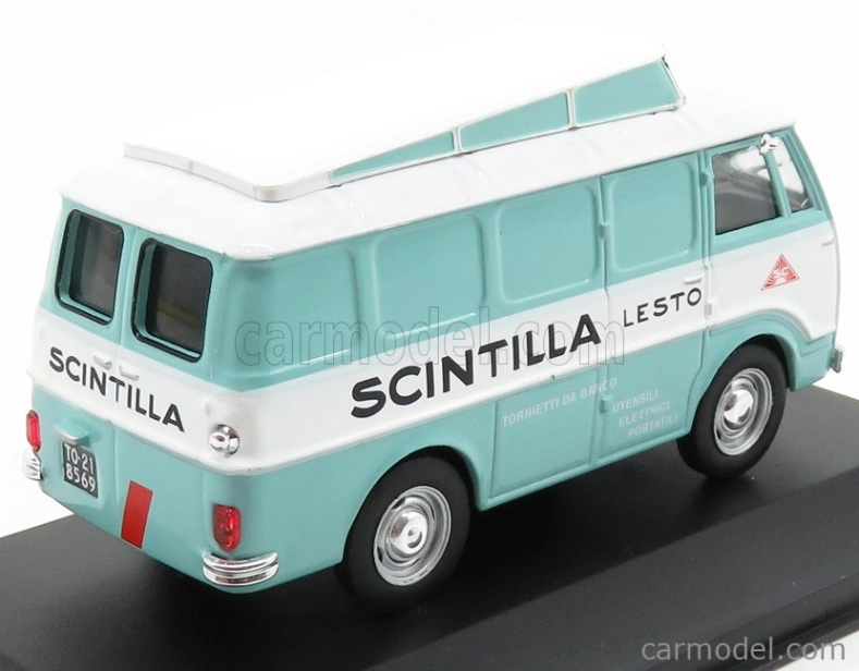 Edicola Alfa romeo Romeo Van Scintilla 1956 1:43 svetlozelená biela
