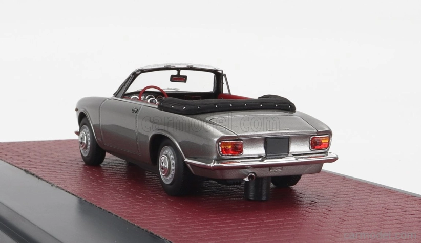 Matrix modely v mierke 1:43 Alfa romeo Giulia Gtc Cabriolet Open 1964 Strieborná
