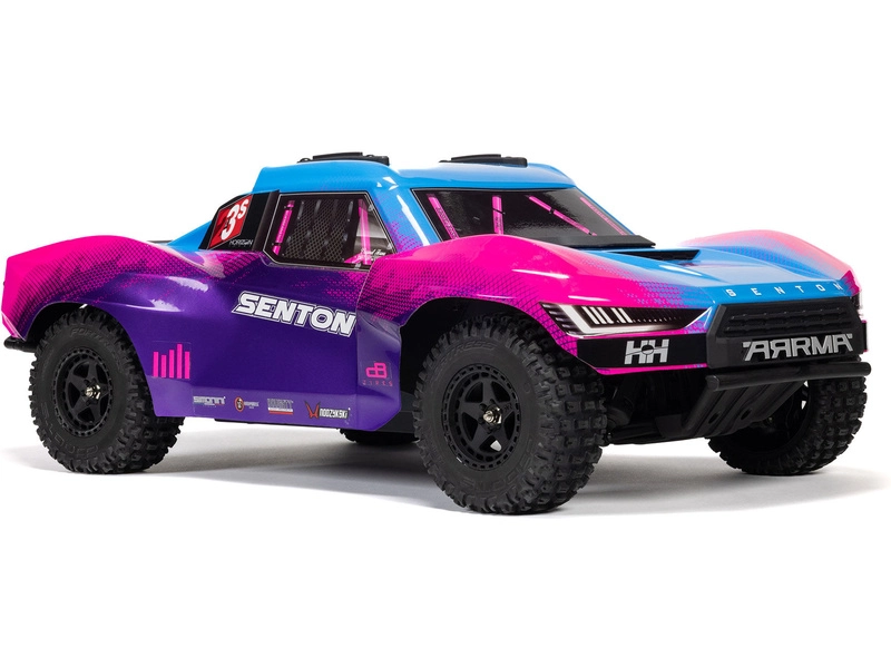 RC auto Arrma Senton 223S BLX 4WD 1:10 RTR DSC, červené