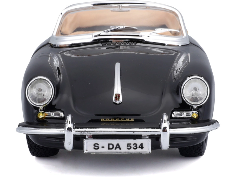 Bburago Porsche 356B Cabriolet 1961 1:24 černá