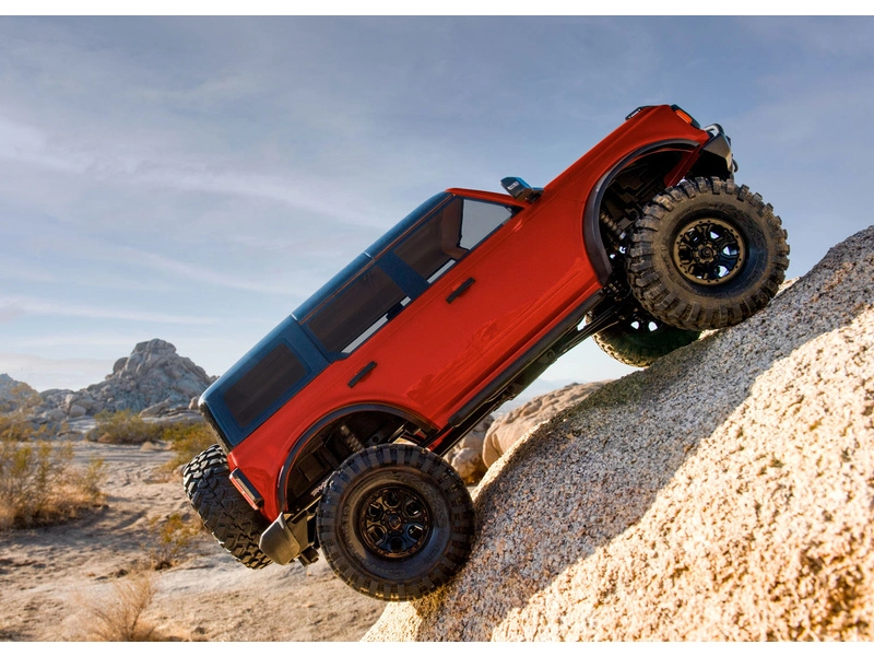 RC auto Traxxas TRX-4 Ford Bronco 2021 TQi 1:10 RTR, čierna