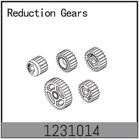 1231014 - Reduction Gear (Plastic) - CR3.4eco