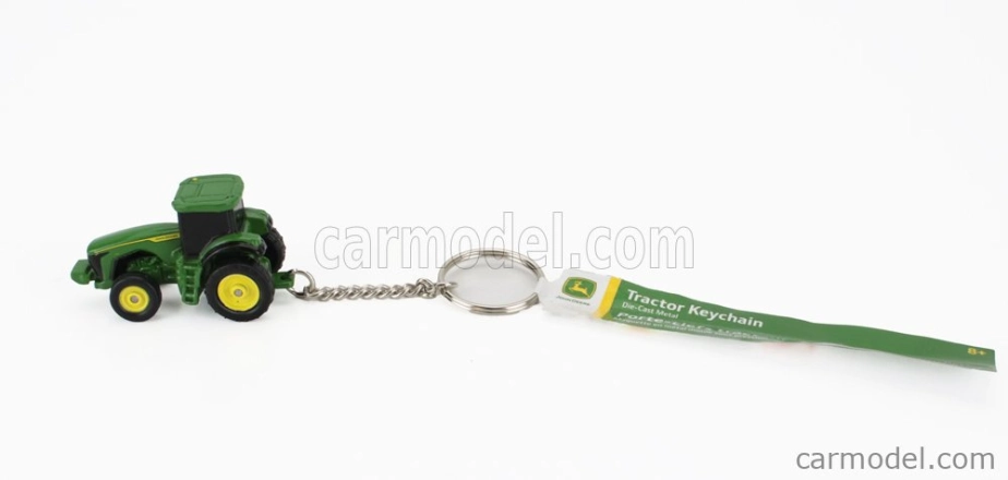 Britains John deere Portachiavi - Keyring 8r 370 Tractor 2020 1:87 Zelená Žlutá