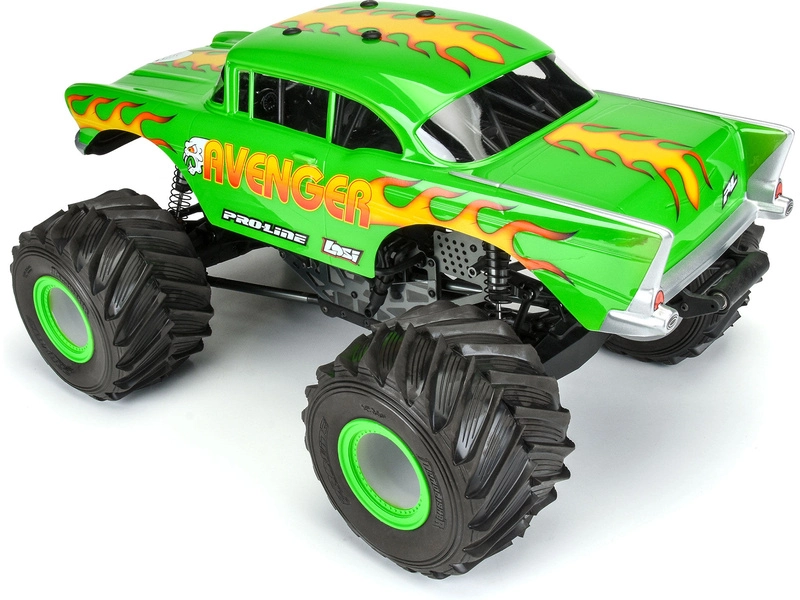 Karoséria Pro-Line 1:8 Chevy Bel Air 1957 "Avenger Edition" číra: Losi LMT