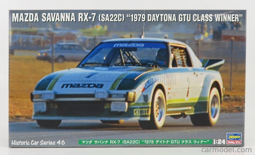 Hasegawa Mazda Savanna Rx7 (sa22c) N 7 Winner Gtu Class Daytona 1979 1:24 /