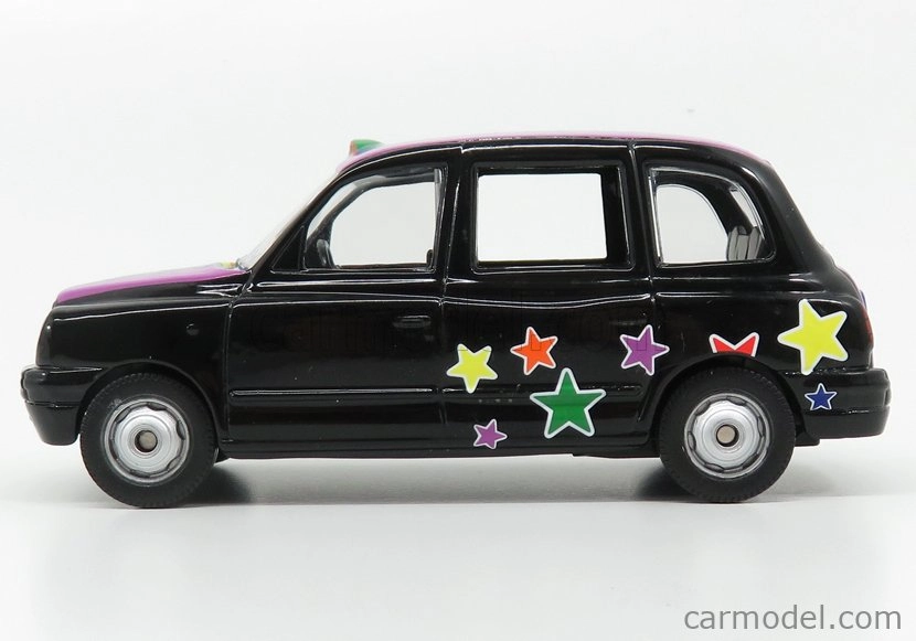 Corgi Austin London Taxi Lti Tx4 2007 - Peace & Love 1:36 čierna