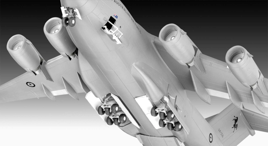 Plastic ModelKit letadlo 03747 - Boeing C-17A Globemaster III (1:144)