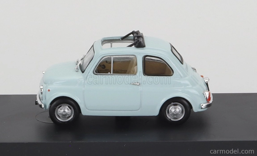 Brumm Fiat 500r Tetto Aperto 1972 1:43 Azzurro Chiaro