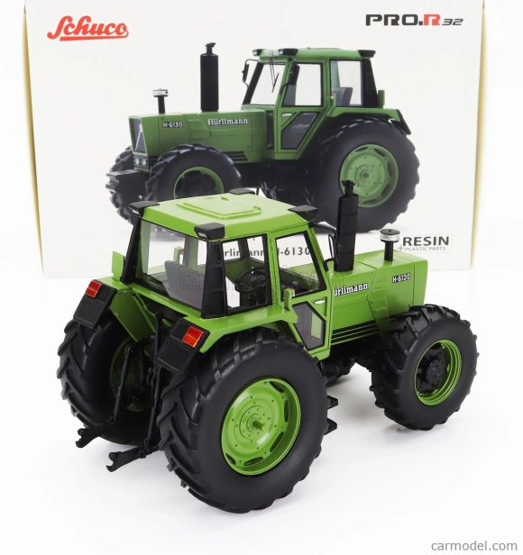 Schuco Hurlimann H-6170 Tractor 1981 1:32 Zelená