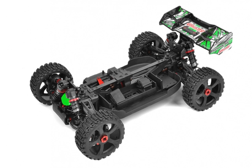 SPARK XB-6 – BUGGY 4WD – ROLLER šasi – bez elektroniky, zelená