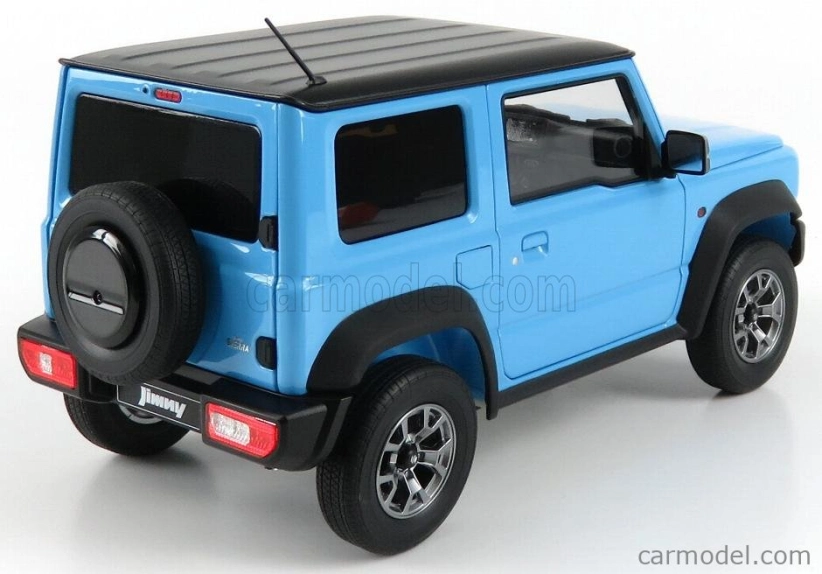 LCD model Suzuki Jimny Sierra 2018 1:18 Modrá