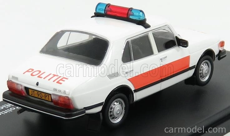 Triple9 Saab 99 Gemeente Politie Culemborg Police 1983 1:43 biela oranžová