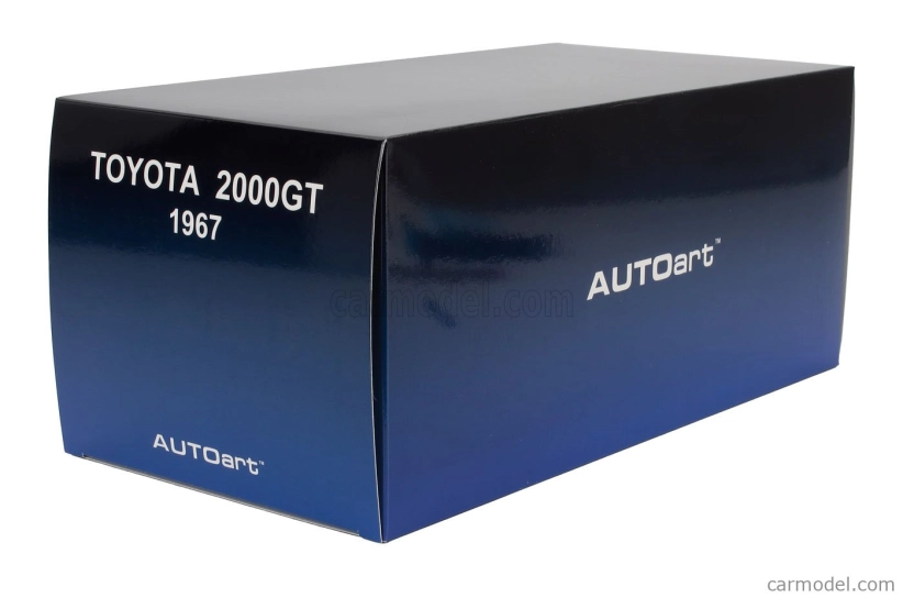 Autoart Toyota 2000gt 1967 1:18 strieborná