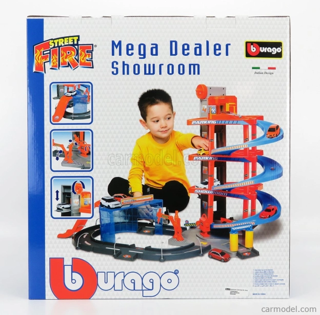 Bburago Accessories Diorama - Parking a dva modely 1:43