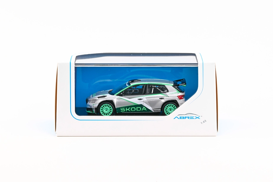 Abrex Škoda Fabia IV RS Rally2 (2022) 1:43 - Škoda Motorsport Design 2023