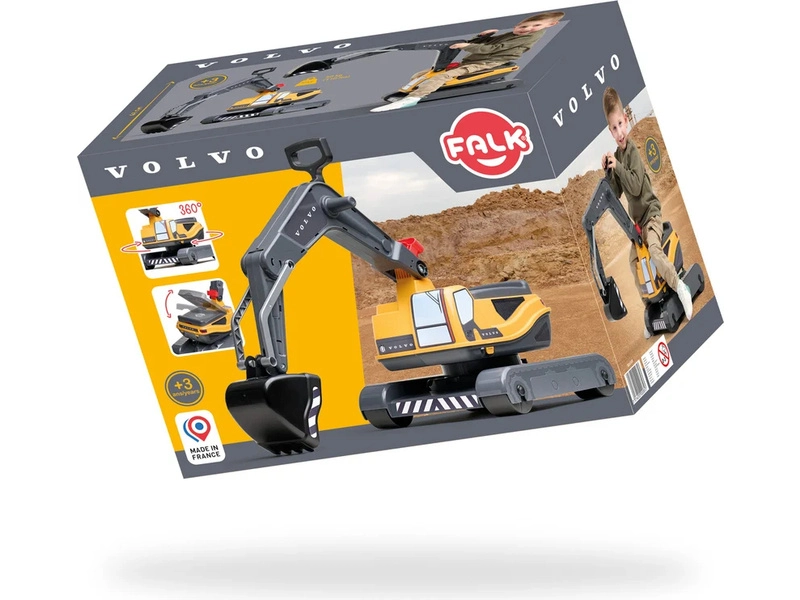FALK - Dětské odrážedlo bagr Volvo
