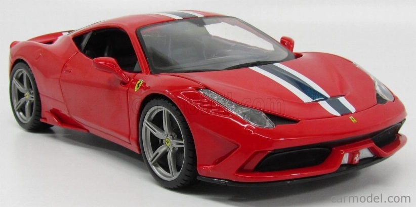Bburago Ferrari 458 Speciale 1:18 červená