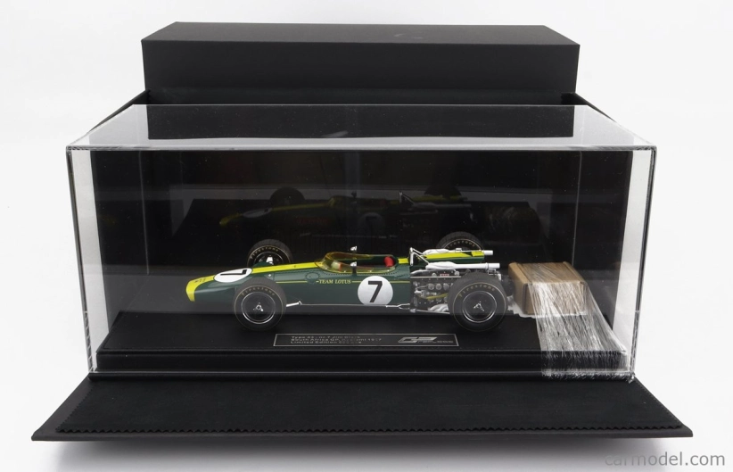 Gp-replicas Lotus F1 43 Scuderia Lotus Team N 7 South Africa Gp Kyalami 1967 Jim Clark 1:18 Britská Závodní Zelená