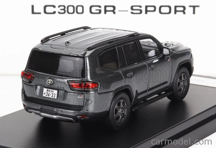 Lcd-model Toyota Land Cruiser Lc300-gr Sport 2022 1:64 Grey