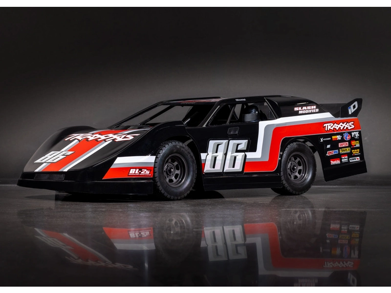 Traxxas Slash Late Model kompletná karoséria číra