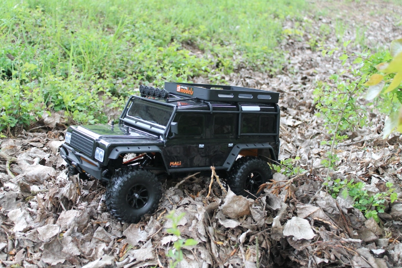 RC auto DF-4J XXL Crawler 2020, černý