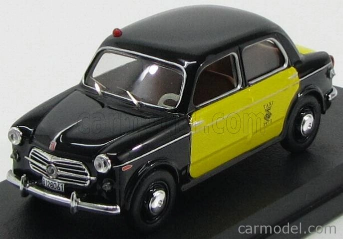 Rio-models Fiat 1100/103 Taxi Barcellona 1956 1:43 čierno-žltá
