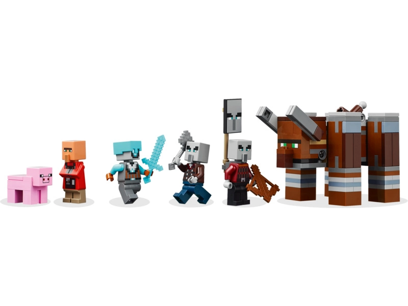 LEGO Minecraft - Základňa dravca a ničiteľa