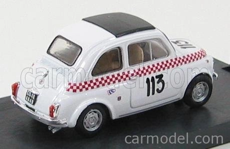 Brumm Fiat 500tv Giannini N 113 1:43, bílá