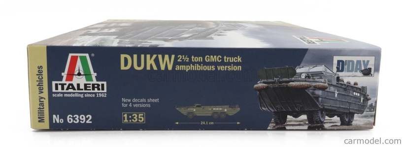 Italeri GMC Dukw Truck Anfibio Military 1944 1:35 /