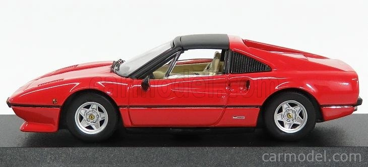 Najlepší model Ferrari 308 Gts Gilles Villeneuve Osobné auto 1978 1:43 Červená