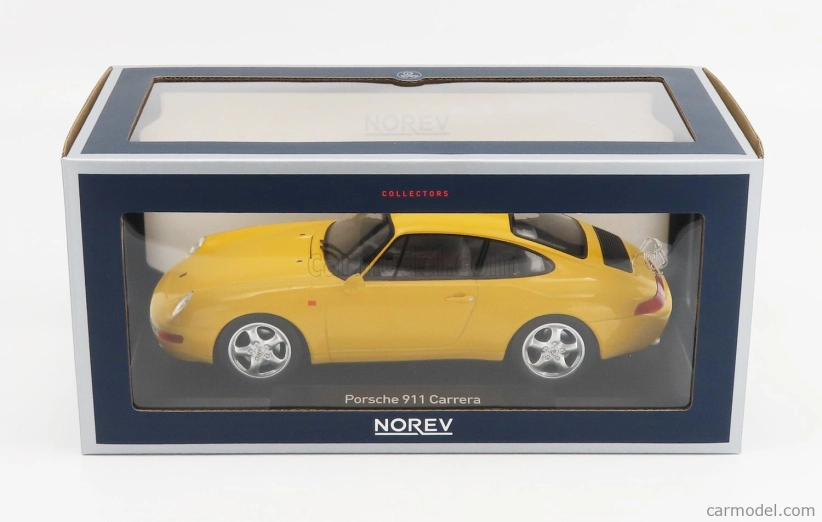Norev Porsche 911 993 Carrera Coupe 1994 1:18 Žlutá