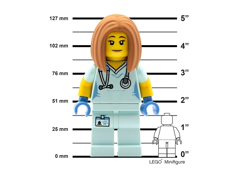 LEGO baterka – Ikonická zdravotná sestra