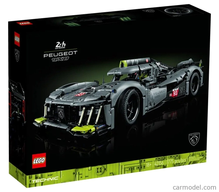 Lego Peugeot 9x8 X6h 2.6l Turbo V6 Team Peugeot Totalenergies N 93 ...
