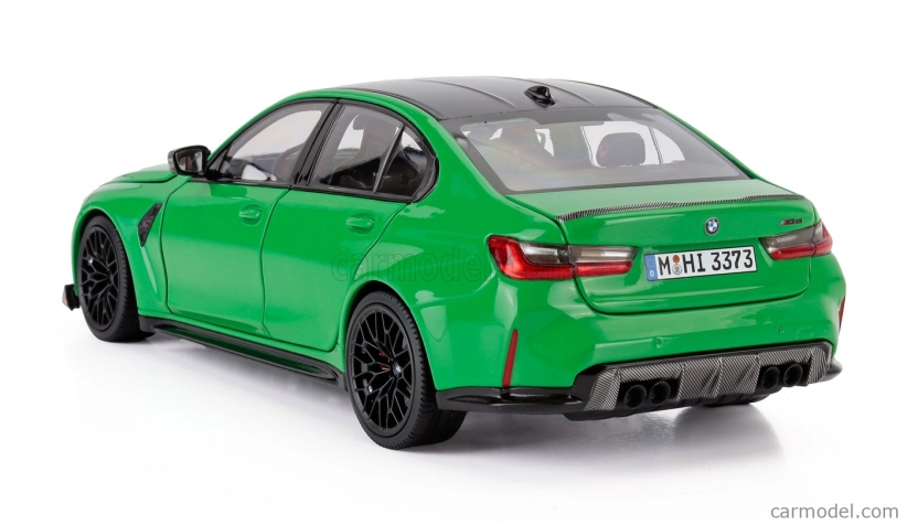 Minichamps BMW 3-series M3 Competition Cs (g80) 2024 1:18 Zelená Černá