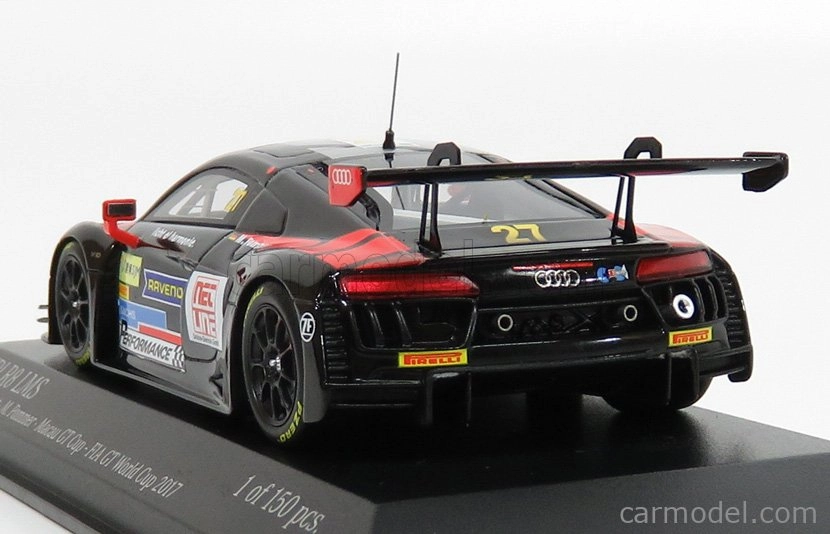 Minichamps Audi R8 Lms Augst Motorsport N 27 Fia GT Macau Cup 2017 Markus Pommer 1:43
