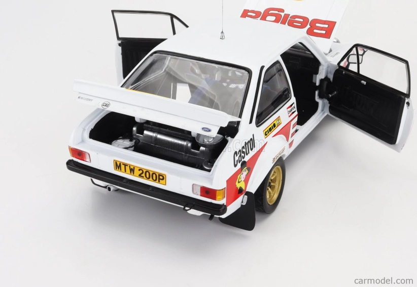 Sun-star Ford england Escort Rs 1800 (night Version) N 2 Rally De Condroz 1979 Hannu Mikkola - Arne Hertz 1:18 Bílá Červená