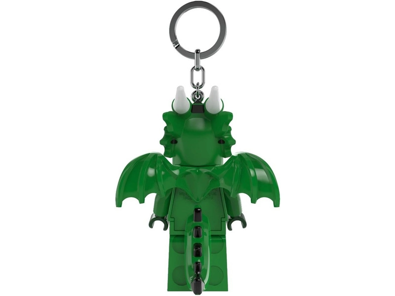 LEGO svietiaca kľúčenka – Zelená dračica