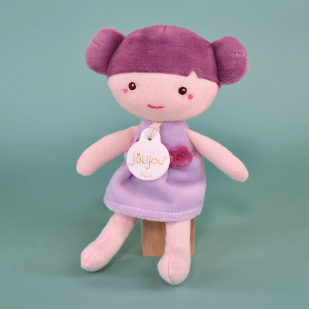 Doudou Julijou Panenka Elsa 16 cm fialová