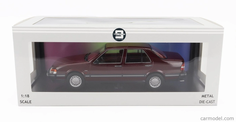 Triple9 Saab 9000 Cd Turbo 1990 1:18 Bordeaux