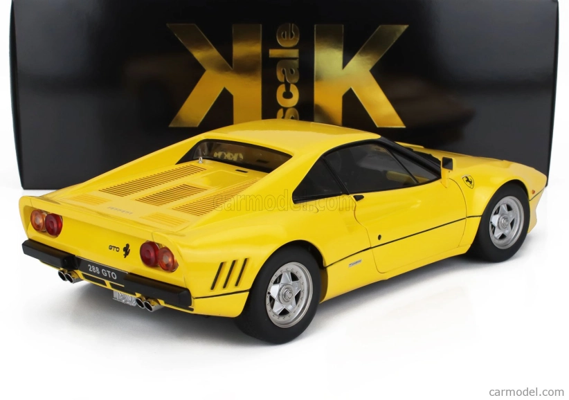 Ferrari 288 Gto 1984 v mierke 1:12 žltá