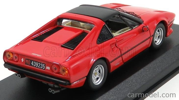 Najlepší model Ferrari 308 Gts Gilles Villeneuve Osobné auto 1978 1:43 Červená