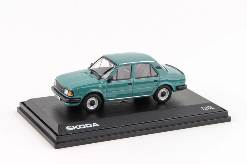 Abrex Škoda 120L (1984) 1:43 - Tyrkysová Světlá