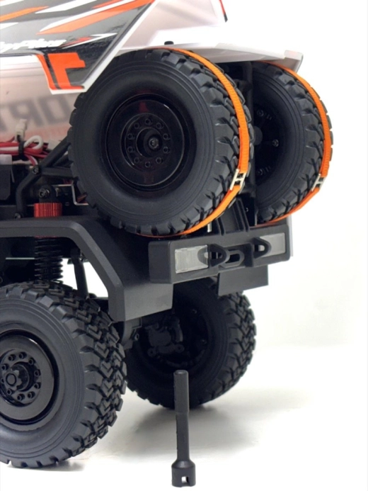 Hobby Plus / Absima DKR-4 Fortis Rally Truck Brushless RTR 1:18 4WD White