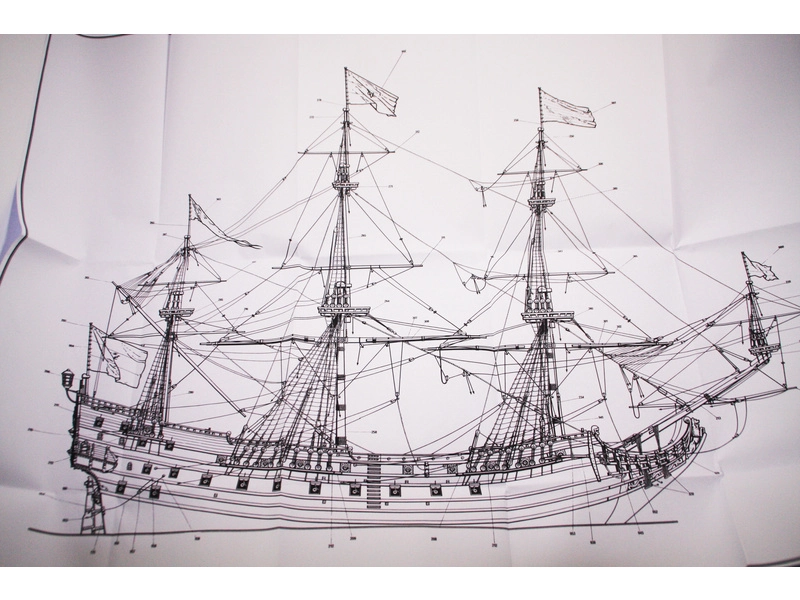 COREL Prins Willem 1651 1:100 kit